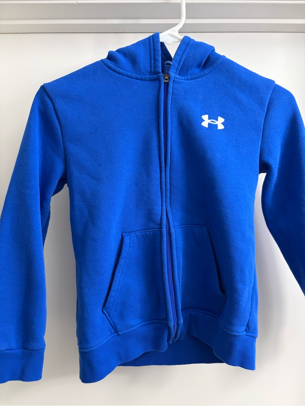 Under Armour Youth Royal Blue Full-Zip Hooded Sweatshirt